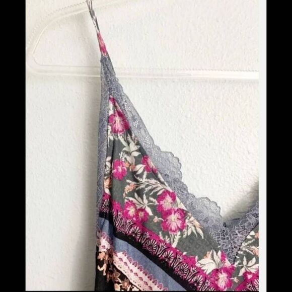 Free People Women’s Sz Small Stevie Slip Dress Floral Lace Maxi Romantic. - Picture 3 of 13